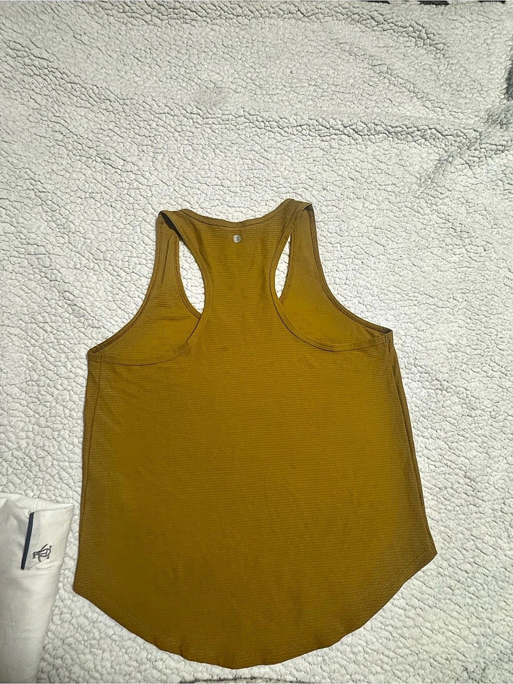 Calia Everyday Rib Tank Yellow Small